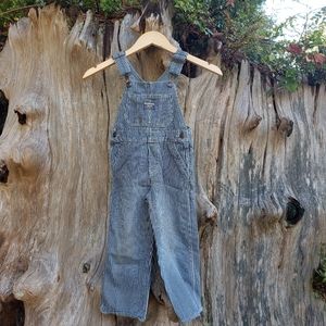 Oshkosh engineer striped overalls